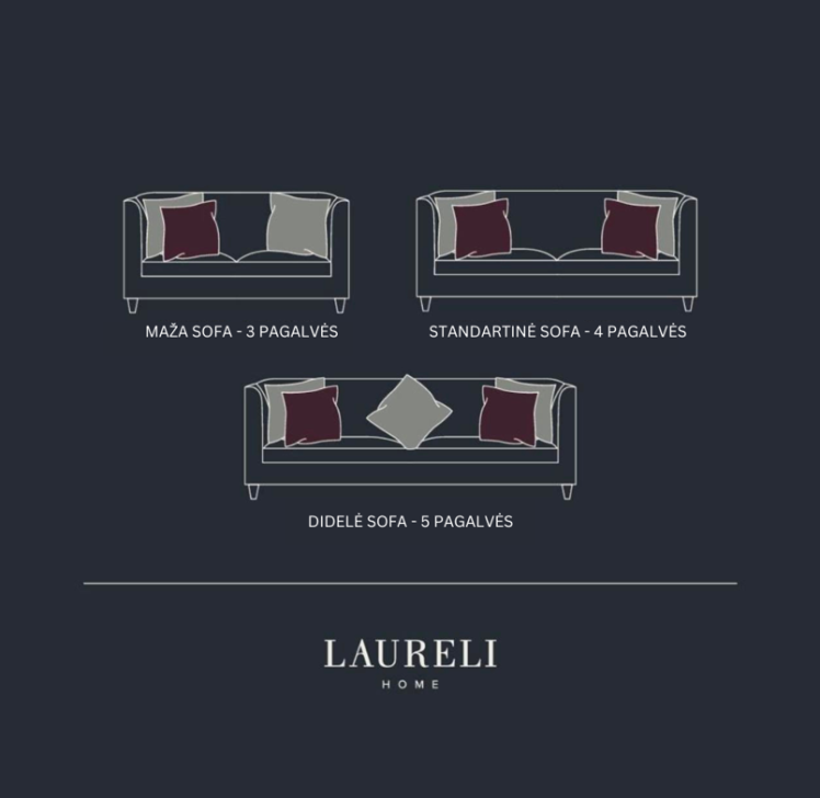Laureli home – puošti namus įkvepiančia elegancija yra mūsų įgimtas talentas